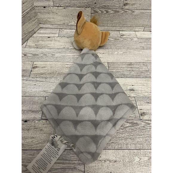 Disney Baby Lion King Simba Lovey Security Blanket Lambs and Ivy Gray Plush - Picture 6 of 7